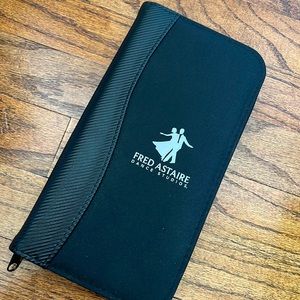 Fred Astaire Dance Studios travel wallet case
